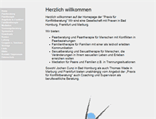 Tablet Screenshot of konflikthilfen.de